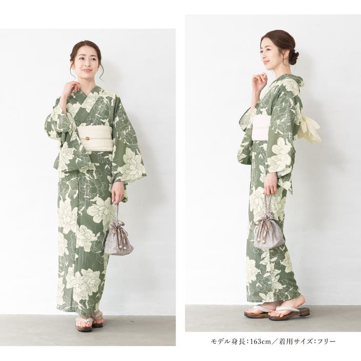 浴衣 セット レディース[品番：SBEW0024001]｜SOUBIEN（ソウビエン