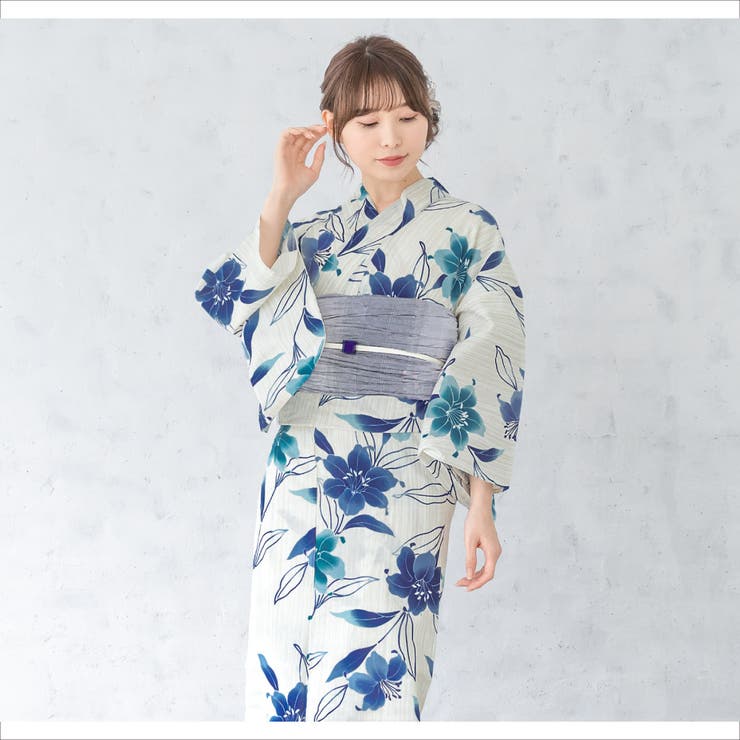 女性用浴衣4点セット