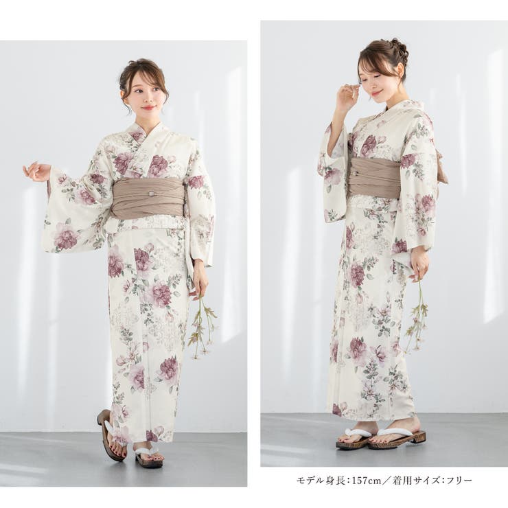 花火大会や夏祭りに！女性用ゆかたセット