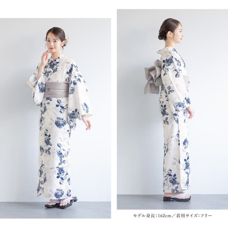 花火大会や夏祭りに！女性用ゆかたセット