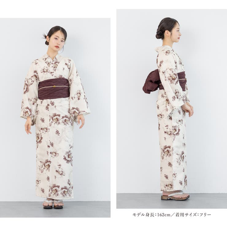 花火大会や夏祭りに！女性用ゆかたセット