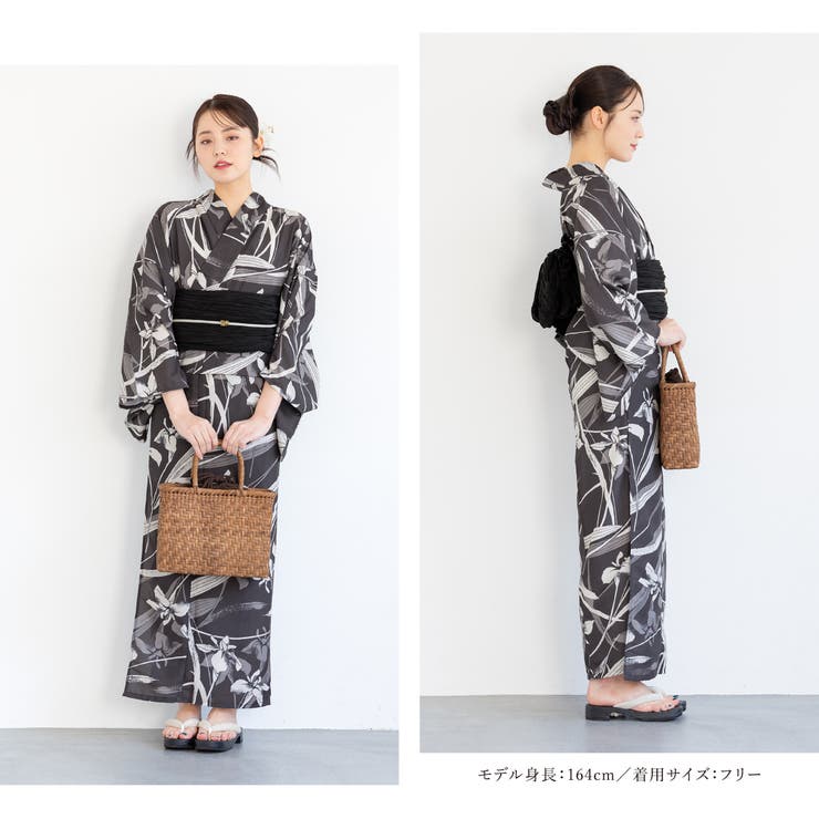 花火大会や夏祭りに！女性用ゆかたセット