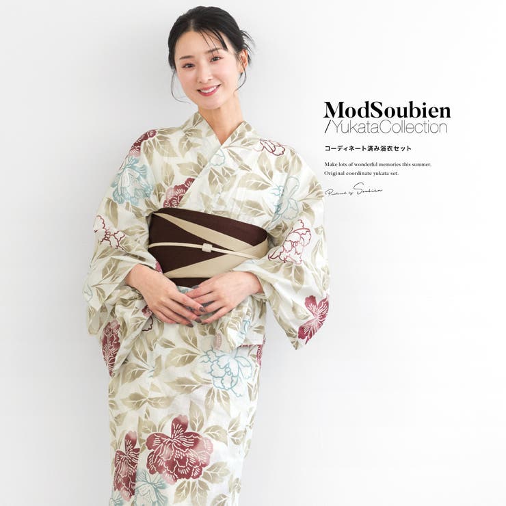 浴衣 セット レディース | SOUBIEN | 詳細画像1 