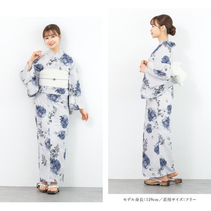 花火大会や夏祭りに！女性用ゆかたセット