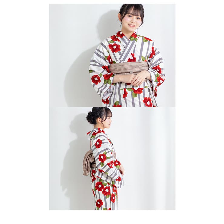 花火大会や夏祭りに！女性用ゆかたセット