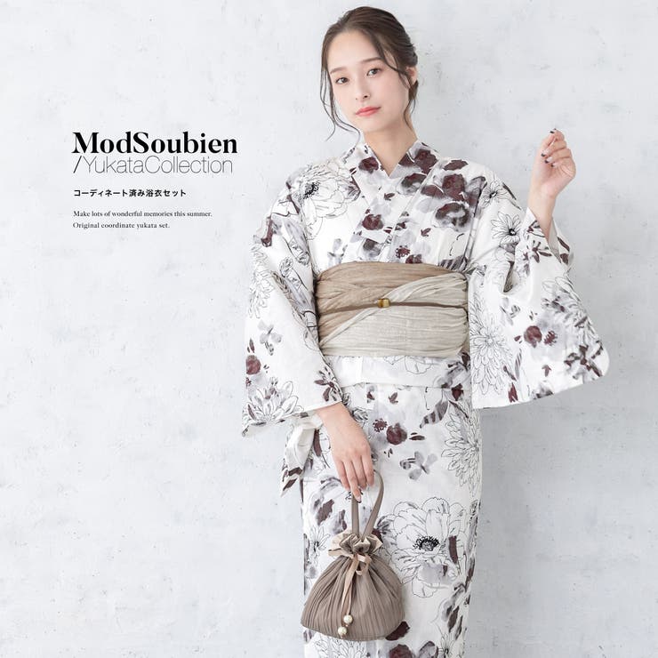 浴衣 セット レディース | SOUBIEN | 詳細画像1 
