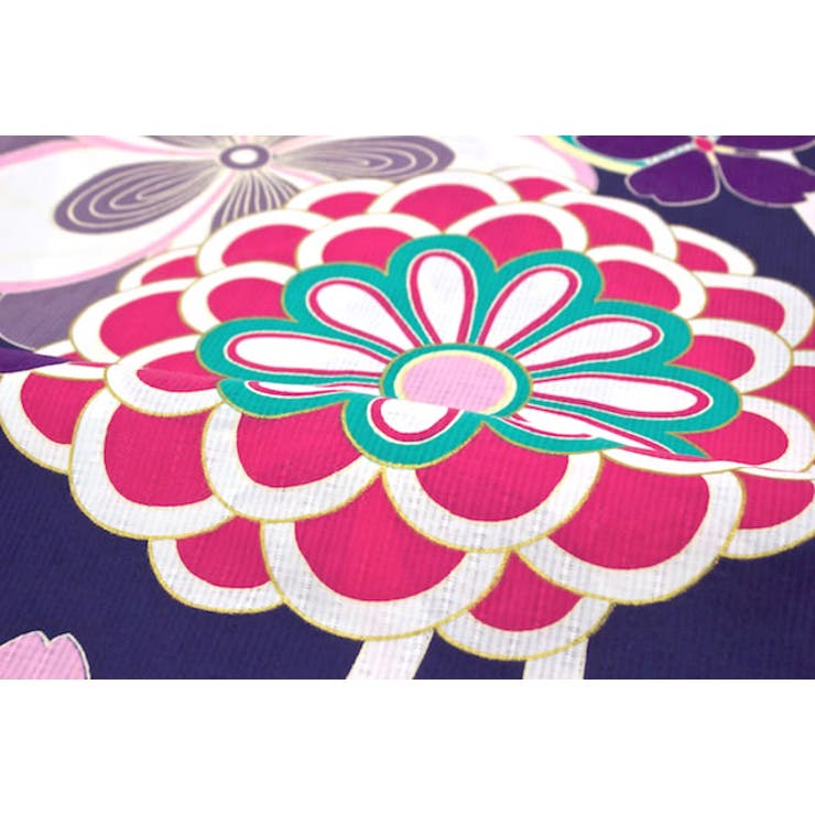 レディース浴衣 紺 ネイビー | SOUBIEN | 詳細画像2