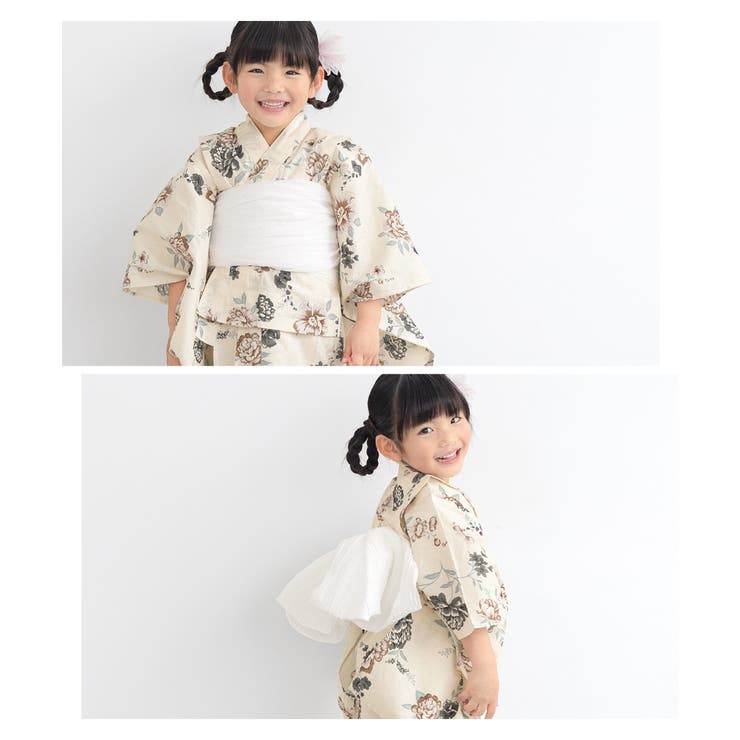 花火大会や夏祭りに！キッズ用ゆかたセット