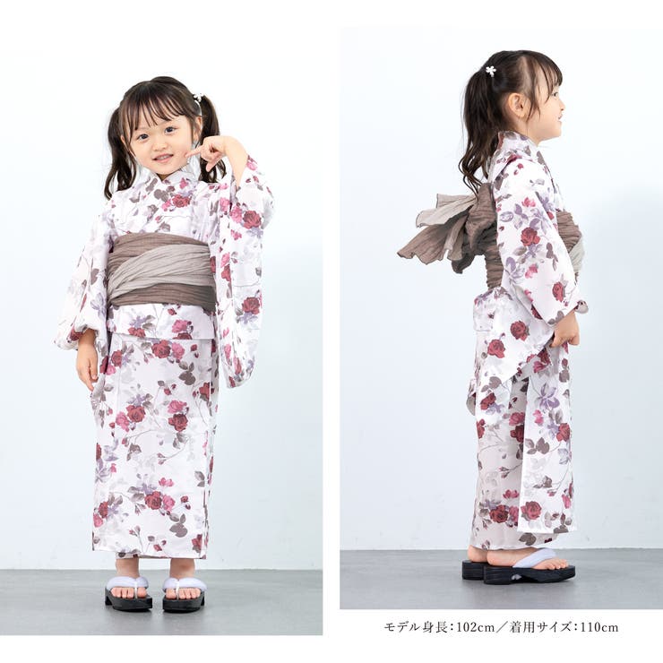 涼しげなキッズ浴衣