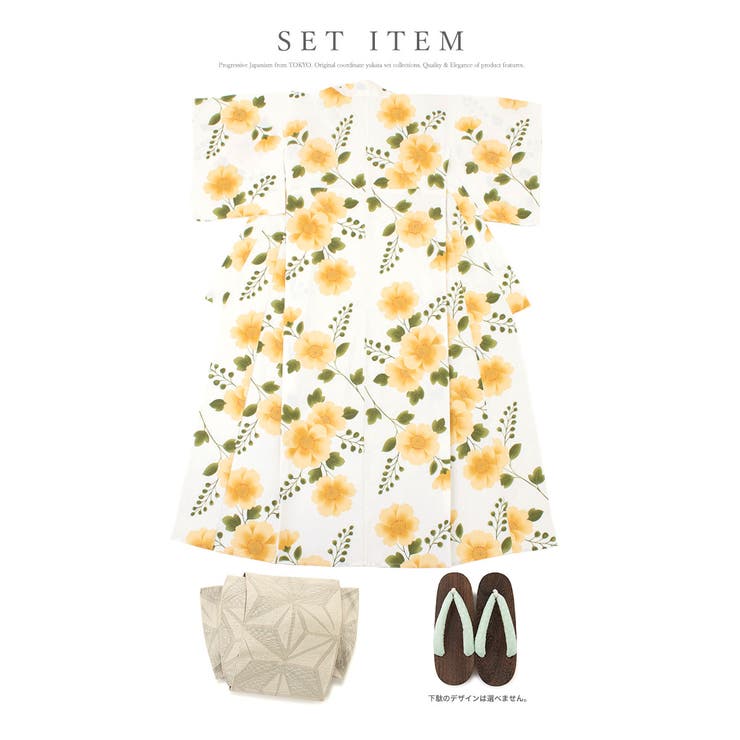 浴衣 3点セット Macle | SOUBIEN | 詳細画像2