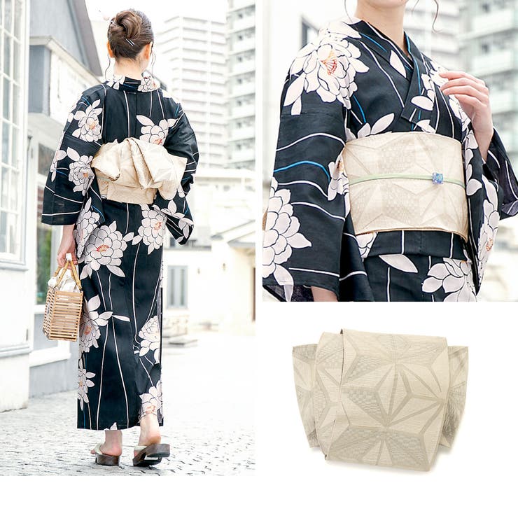mideal 浴衣3点セット 浴衣 3点セット Macle