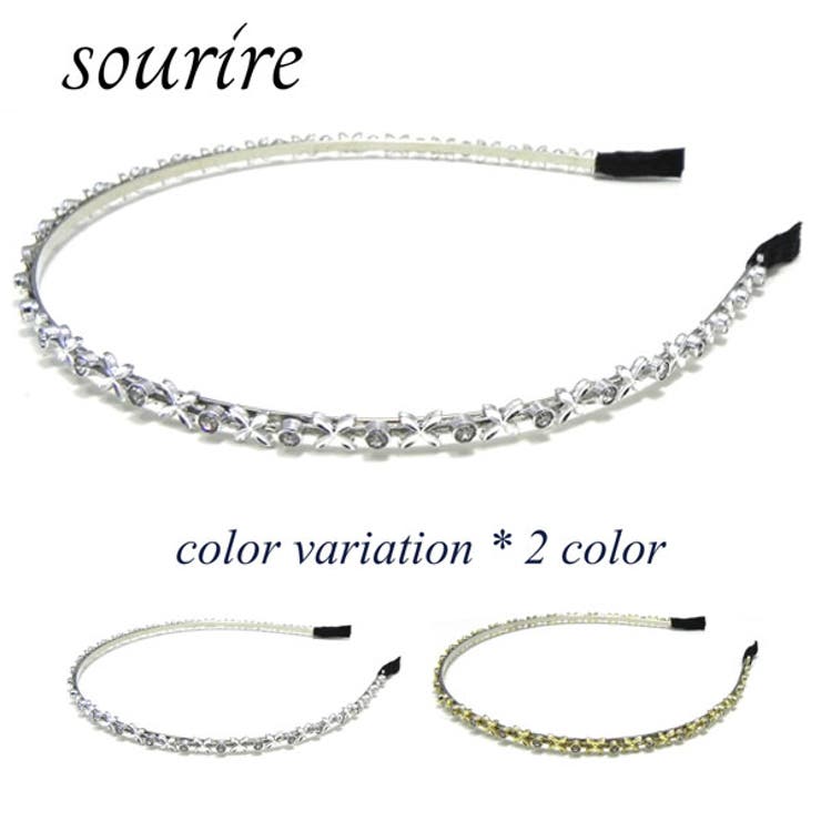 カチューシャ 花 ストーン 細身 品番 Ssnw Sourire スーリール のレディースファッション通販 Shoplist ショップリスト