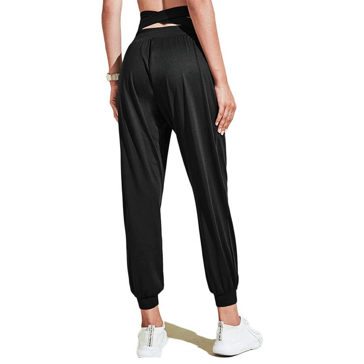 ブラック | バッククロスボトムス | Spero