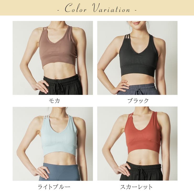 スリーストラップブラ トップス スポーツウェア | Spero | 詳細画像8 