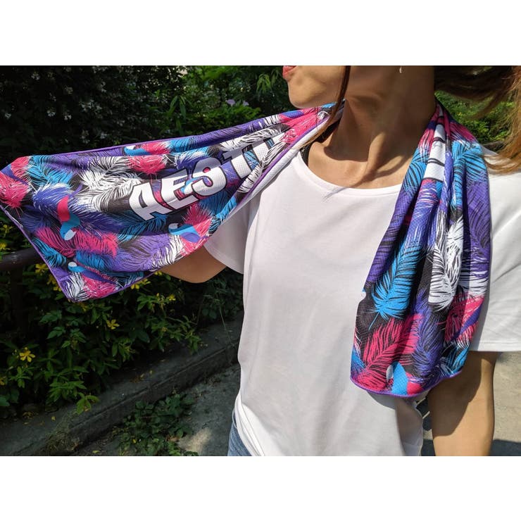 ボタニカルリーフ | 冷却タオル 極冷感タオル 冷たい | Spero