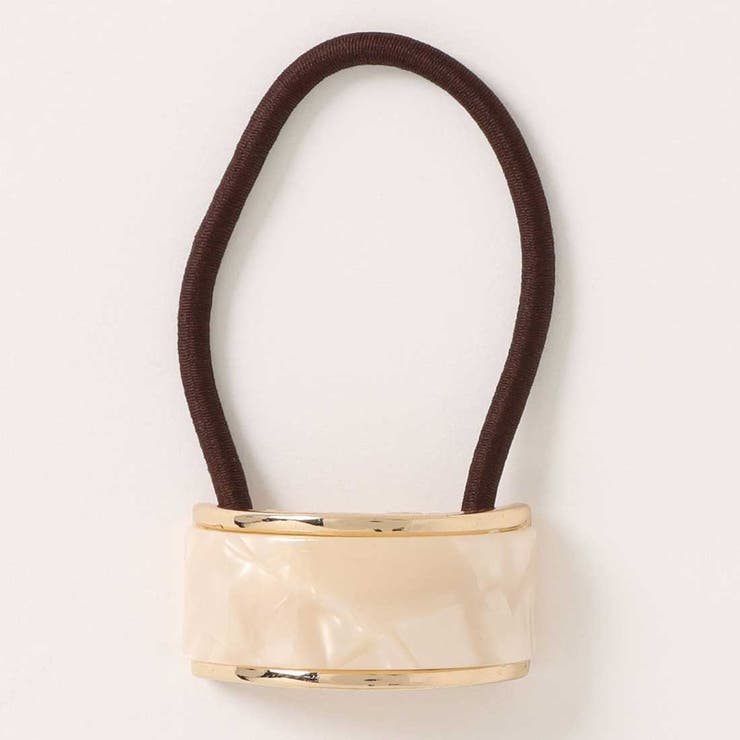 シロ | ベッ甲ヘアゴム | SPIGA