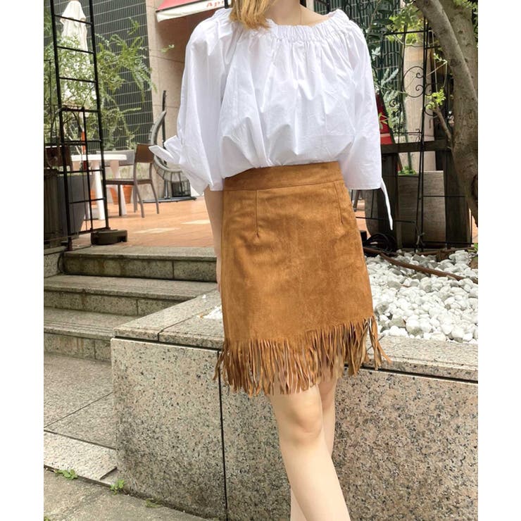 スウェードフリンジSK[品番：SPGW0002940]｜SPIGA（スピーガ）の