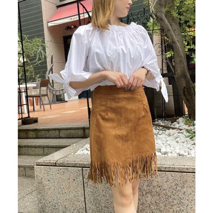 スウェードフリンジSK[品番：SPGW0002940]｜SPIGA（スピーガ）の