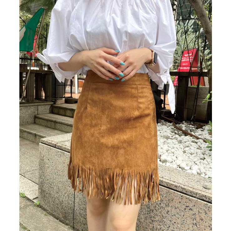 スウェードフリンジSK[品番：SPGW0002940]｜SPIGA（スピーガ）の