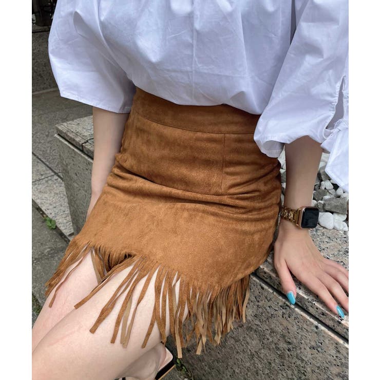 スウェードフリンジSK[品番：SPGW0002940]｜SPIGA（スピーガ）の