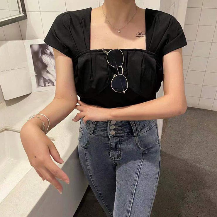 スクエアネック胸切替ノースリtops 品番 Spgw Spiga スピーガ のレディースファッション 通販 Shoplist ショップリスト