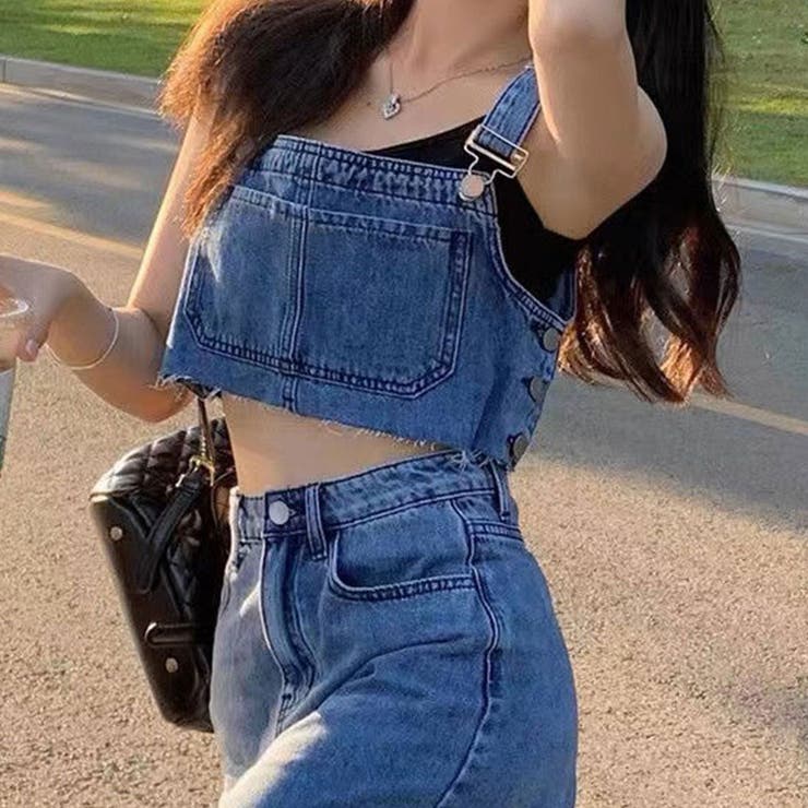 サロペット風デニムセットアップ | SPIGA | 詳細画像1 