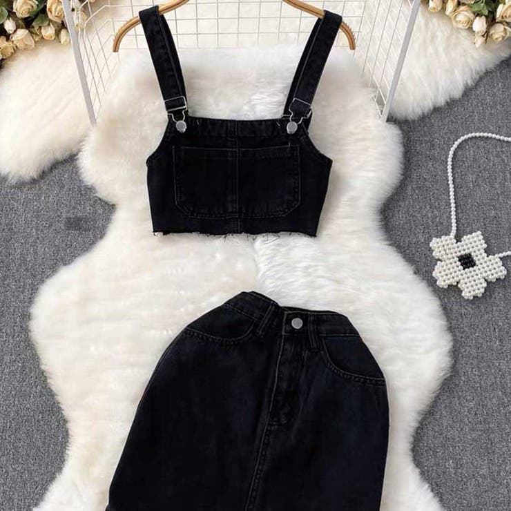 クロ | サロペット風デニムセットアップ | SPIGA