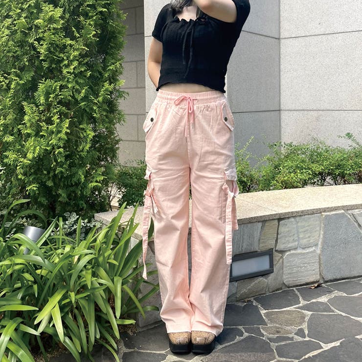 サイドポケットカラーカーゴパンツ[品番：SPGW0002956]｜SPIGA