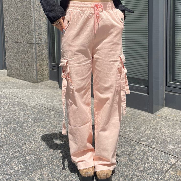 サイドポケットカラーカーゴパンツ[品番：SPGW0002956]｜SPIGA