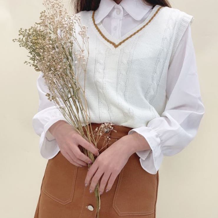 V首ラインニットベスト 品番 Spgw Spiga スピーガ のレディースファッション通販 Shoplist ショップリスト