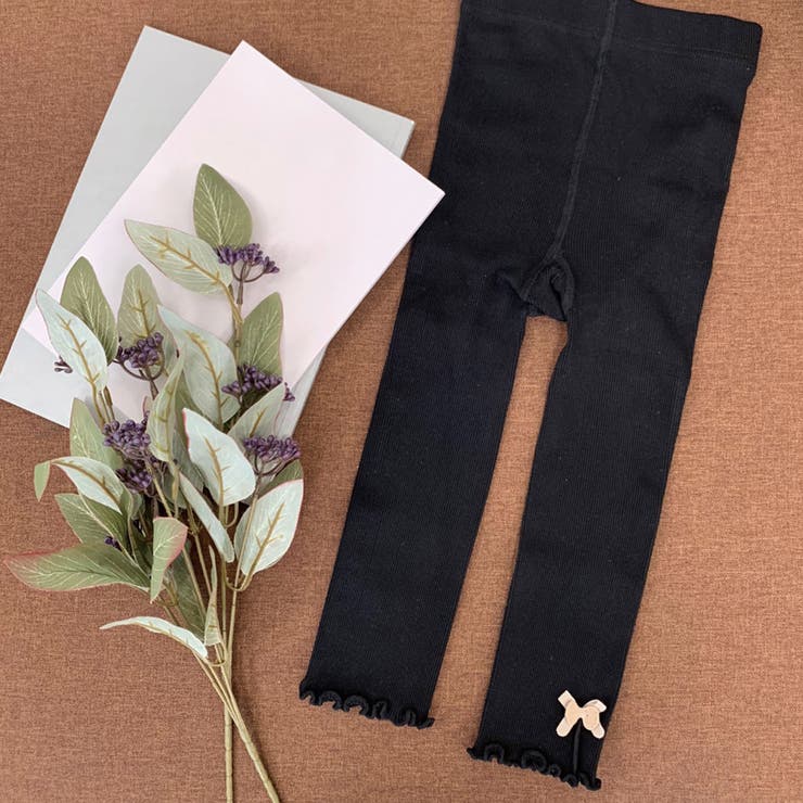 クロ | リボン付×ローリブレギンス B | iosonomao