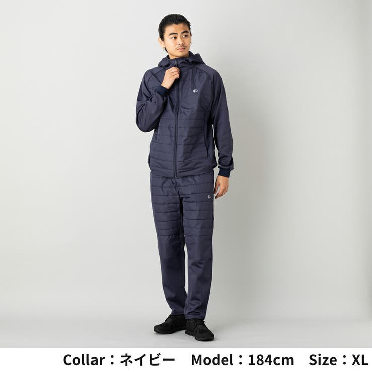 インフィット INFIT グラフェン中綿ニット切り替えジャケット