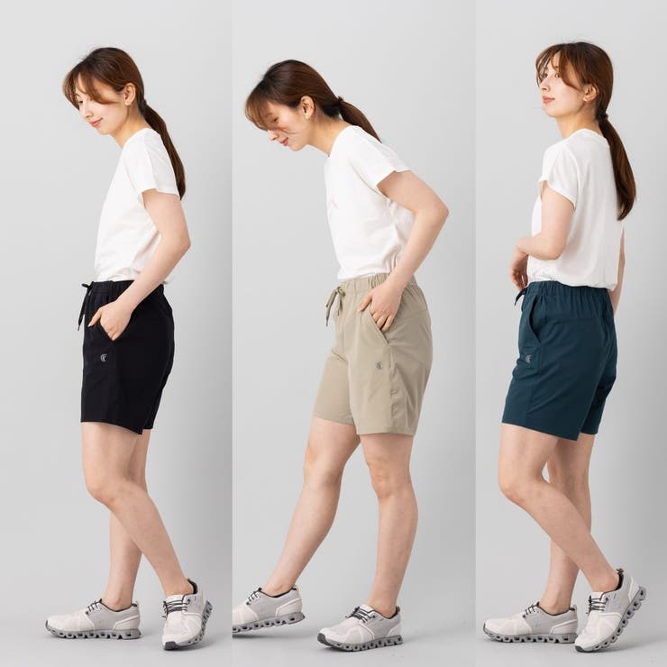 インフィット INFIT 布帛ストレッチハーフパンツ[品番