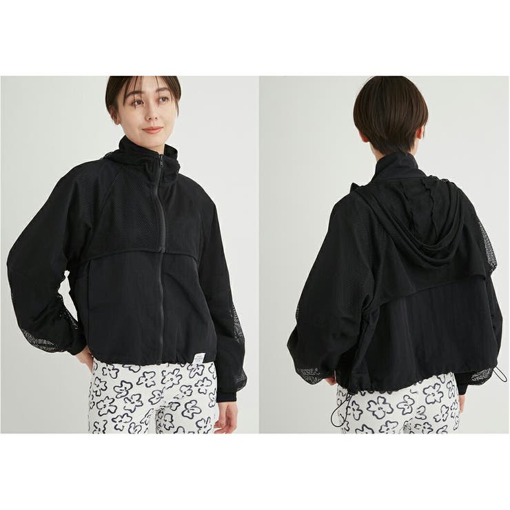 エミ emmi メッシュレイヤードナイロンブルゾン[品番