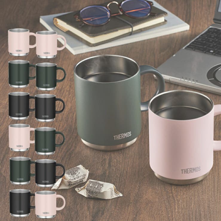 サーモス THERMOS 真空断熱マグカップ2個セット [品番：SMOW0015301]｜SPORTSMARIO-WOMEN（スポーツマリオウィメン）のレディースファッション通販｜SHOPLIST（ショップリスト）