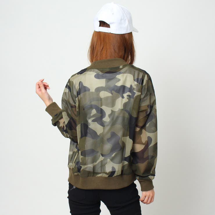迷彩ブルゾン | SpRay | 詳細画像4 