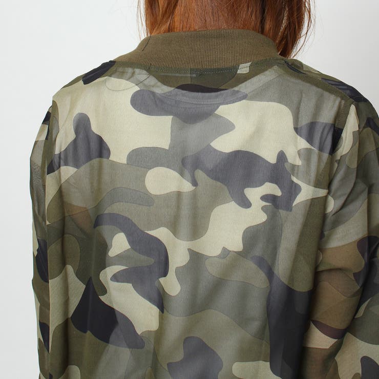 迷彩ブルゾン | SpRay | 詳細画像5 