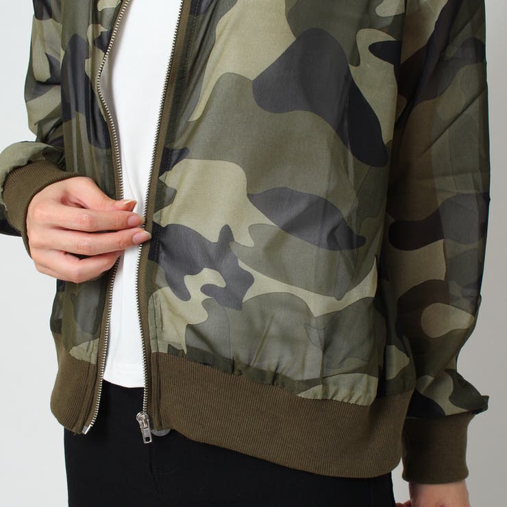 迷彩ブルゾン | SpRay | 詳細画像8 