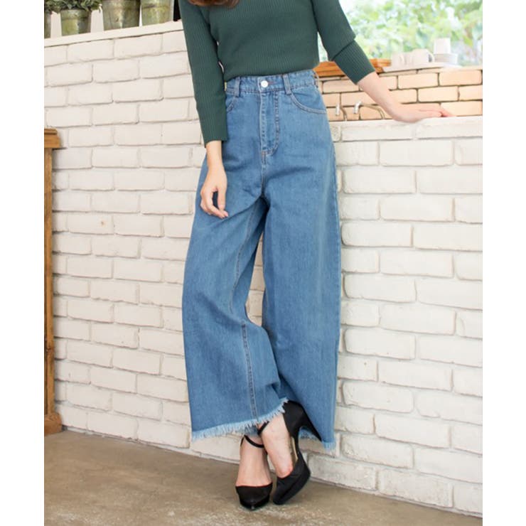 超美品】moussy グリッターデニムワイドストレッチパンツSサイズ相当