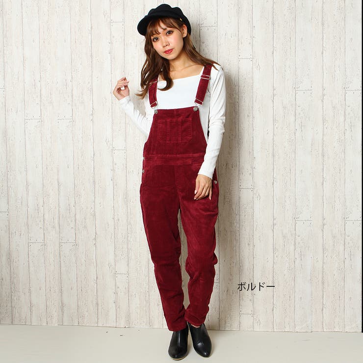 コーデュロイサロペット[品番：SPRW0002131]｜SpRay（スプレイ）の 