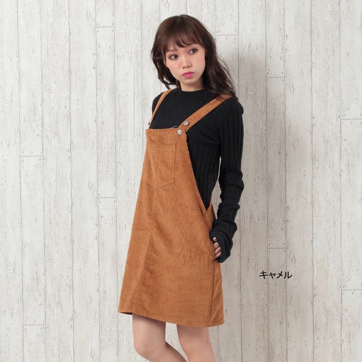 コーデュロイサロペットスカート[品番：SPRW0002164]｜SpRay（スプレイ