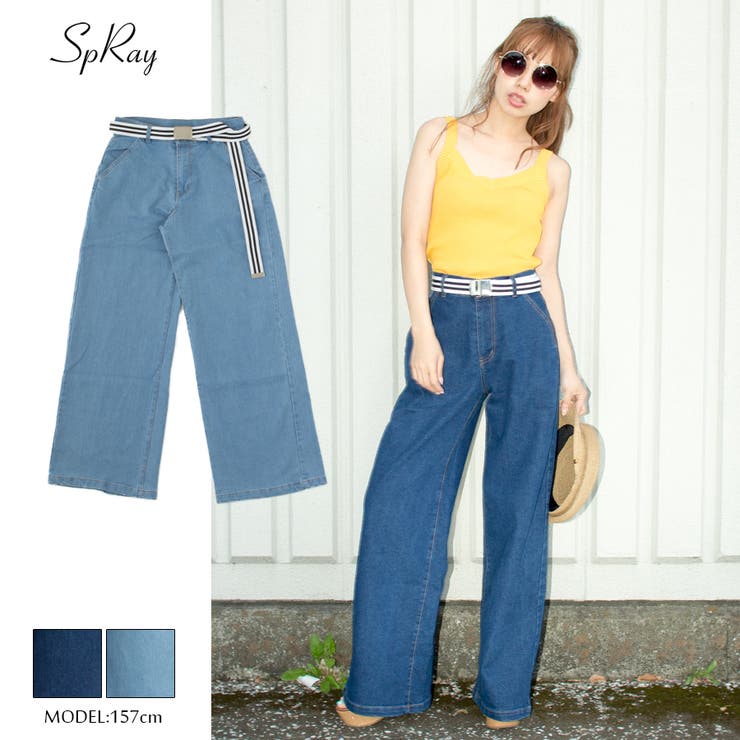 【dome】jonnlynx ガチャベルト ワイドデニムパンツ GACHYA BELT DENIM ガチャベルト ワイドデニムパンツ | ブランド古着の