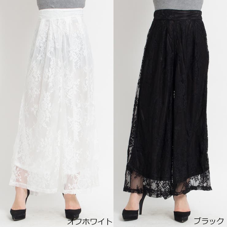 レースガウチョパンツ | SpRay | 詳細画像2 