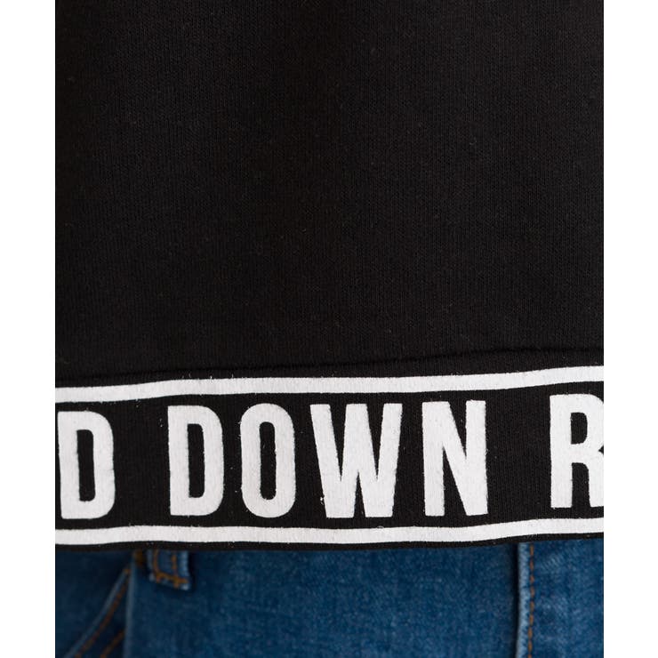 袖ロゴクロップド半袖パーカー | SpRay | 詳細画像10 