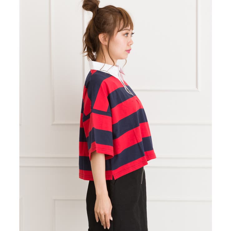 ショートラガーシャツ[品番：SPRW0003937]｜SpRay（スプレイ）の
