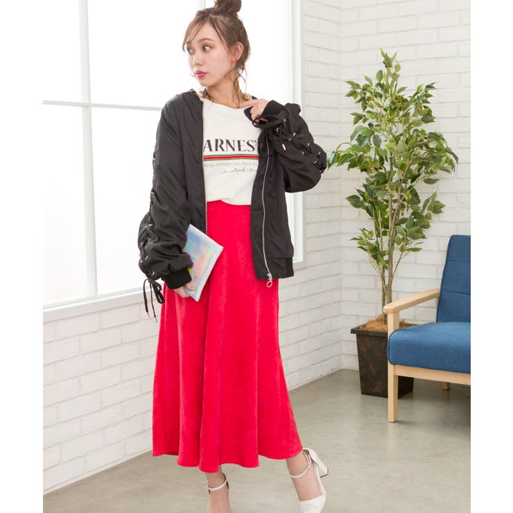 ツイル袖レースアップMA1[品番：SPRW0003561]｜SpRay（スプレイ
