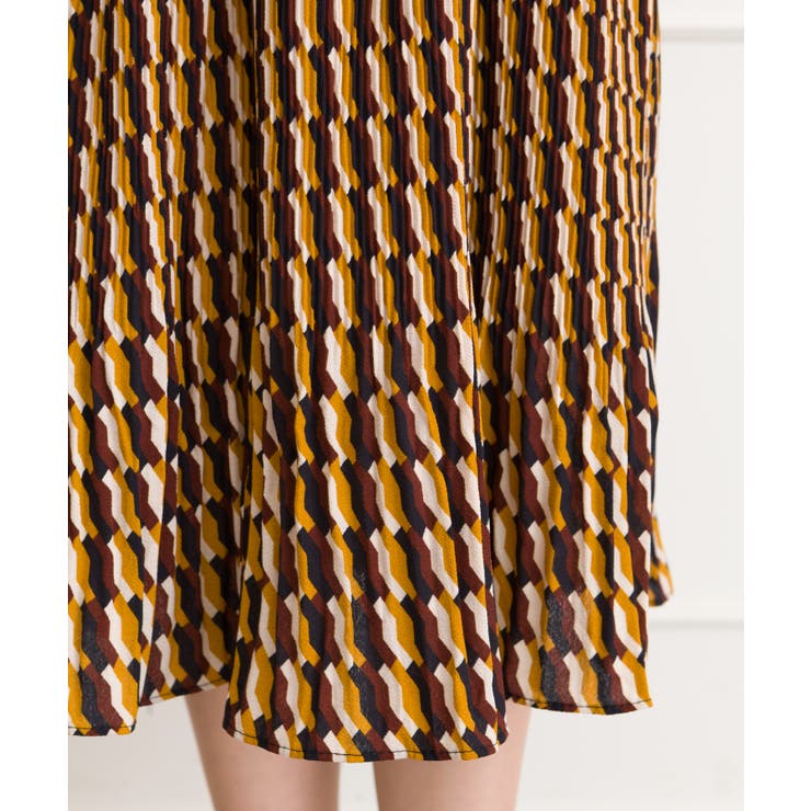 幾何学スタンドフリルワンピース/MEGA SALE CM 白石麻衣着用 | SpRay | 詳細画像14 