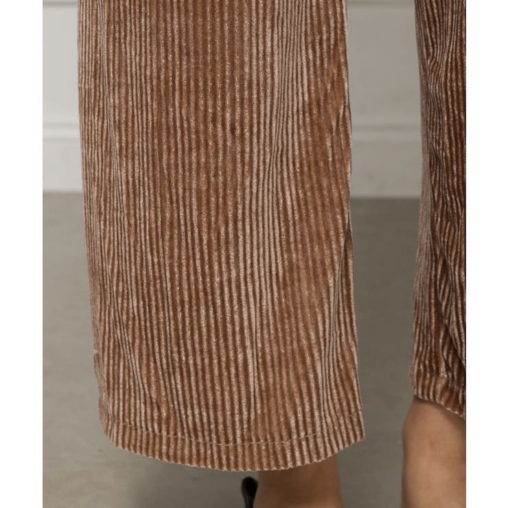 ベロアワイドパンツ | SpRay | 詳細画像5 