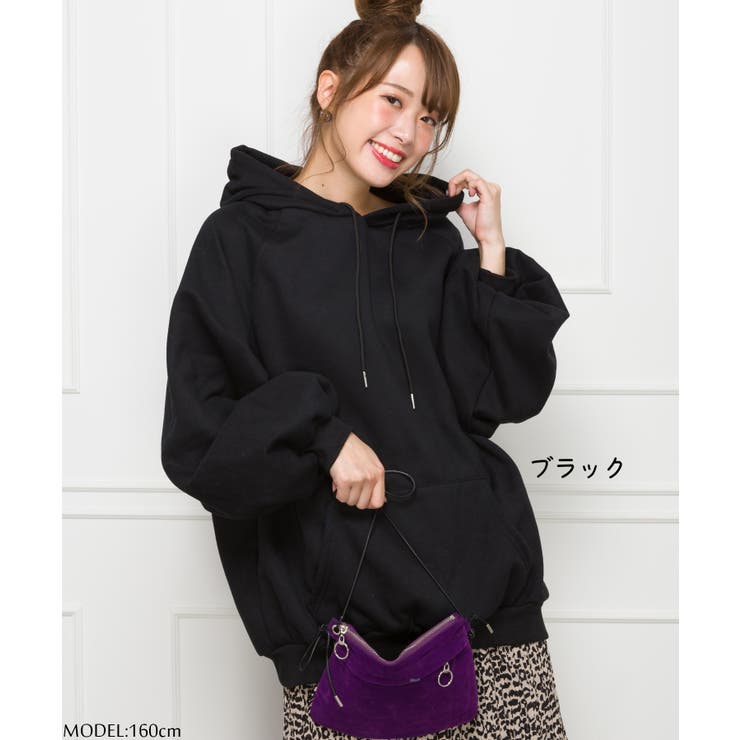 裏起毛BIGパーカー[品番：SPRW0005488]｜SpRay（スプレイ