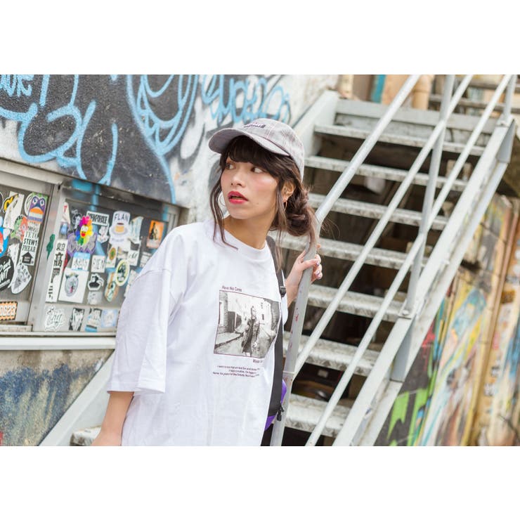 GIRLフォトBIG Tシャツ[品番：SPRW0005843]｜SpRay（スプレイ）の